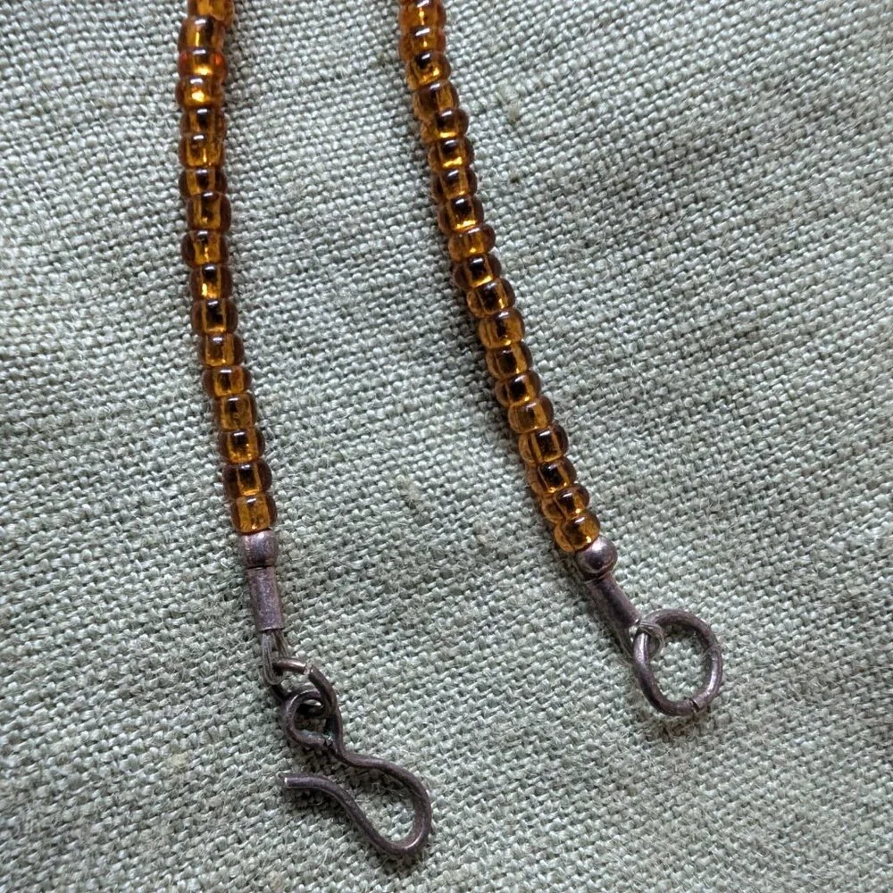 Large Amber pendant necklace - Picture 3 of 5